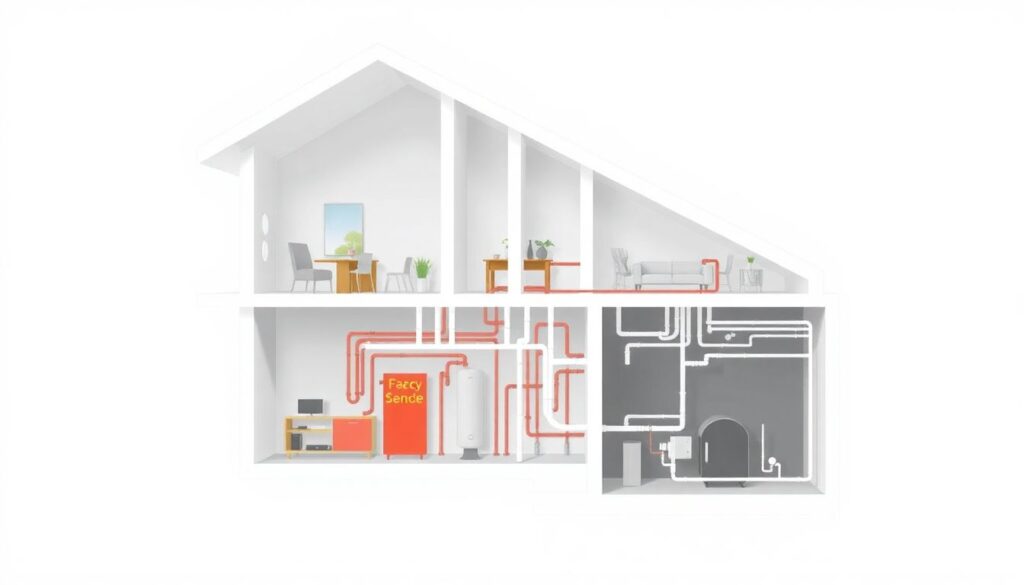 Инженерные системы в частном доме: вода, отопление, канализация без проблем - иллюстрация