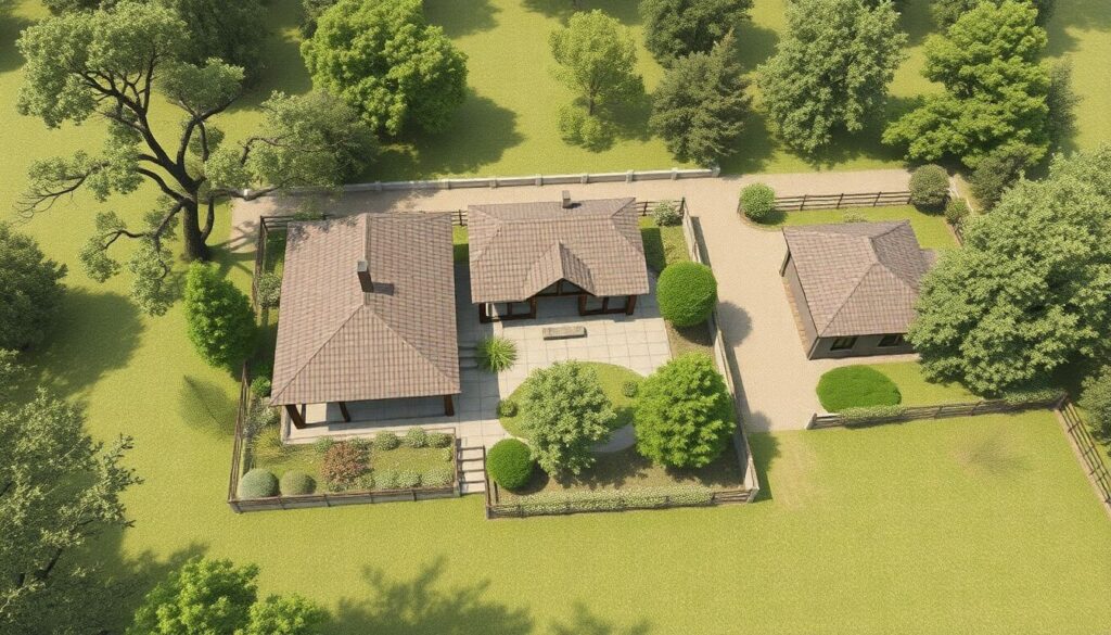 Как обустроить загородный участок: зонирование, ландшафт и функциональные решения - иллюстрация