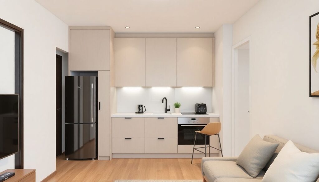 Тренды в дизайне кухни: планировки, материалы и техника 2025 года - иллюстрация