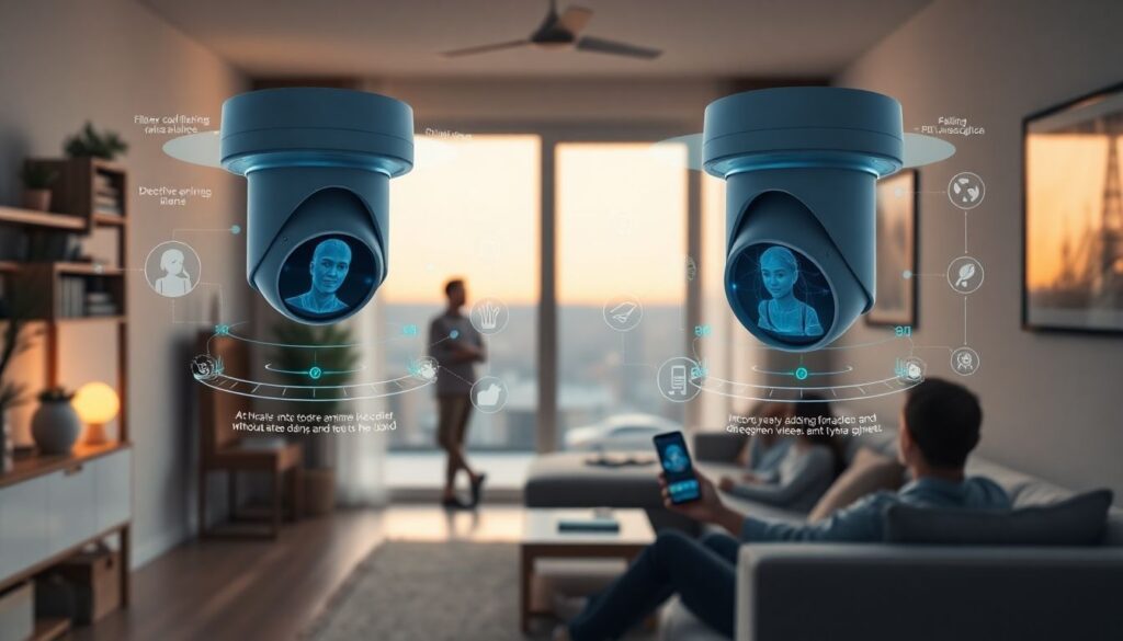 Умные системы безопасности для квартиры и дома: видеонаблюдение, датчики, удалённый доступ - иллюстрация