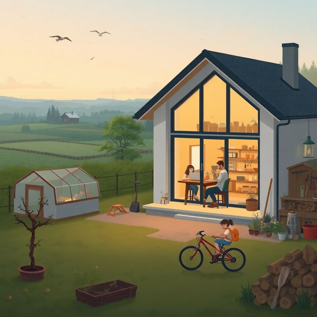 Загородная жизнь круглый год: плюсы и минусы переезда за город