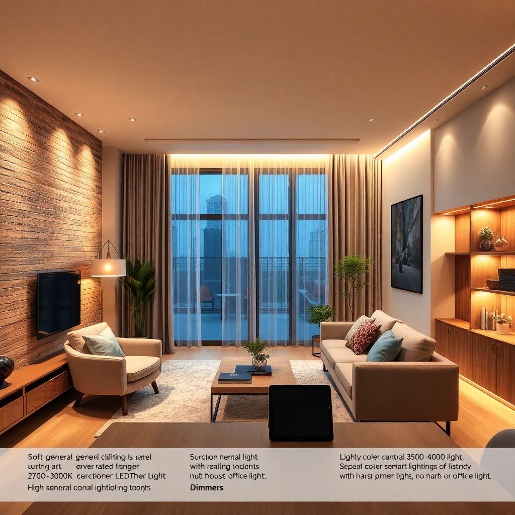 Роль освещения в интерьере: как свет влияет на настроение и пространство