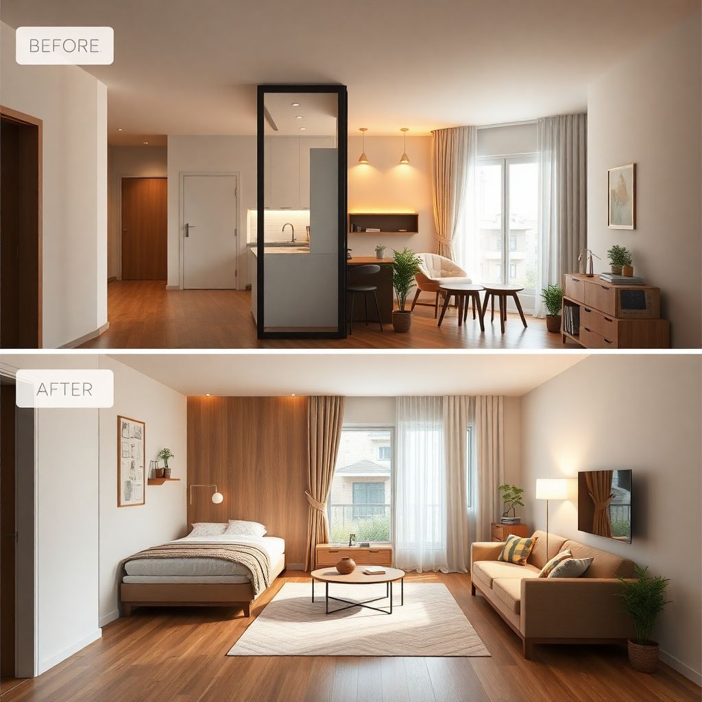 Реальные примеры удачных перепланировок до и после с комментариями дизайнера