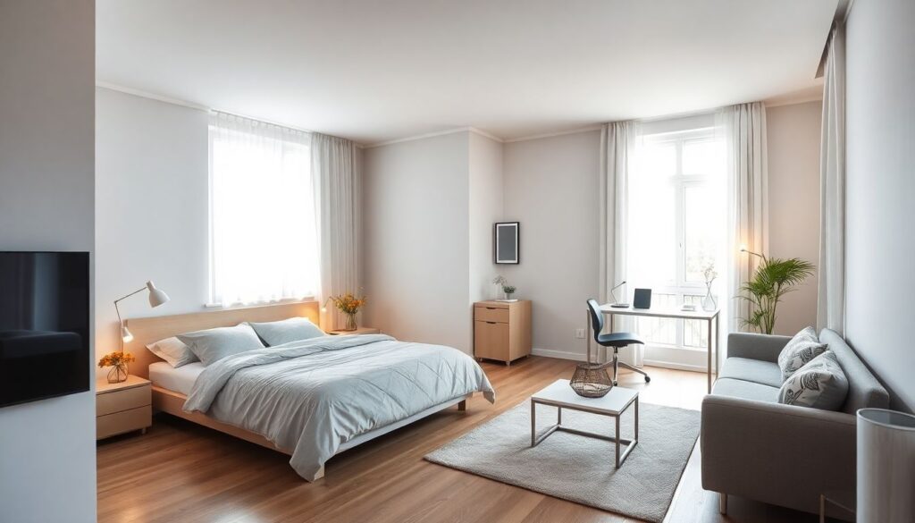 Зонирование маленькой квартиры: идеи для визуального расширения пространства - иллюстрация