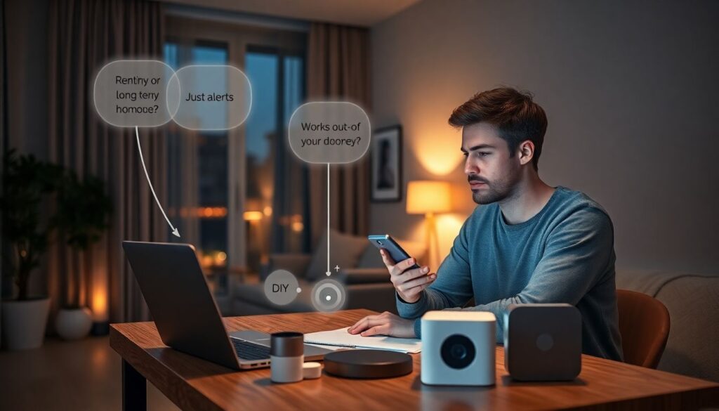 Технологии «умной» безопасности: видеонаблюдение, датчики и удалённый контроль жилища - иллюстрация