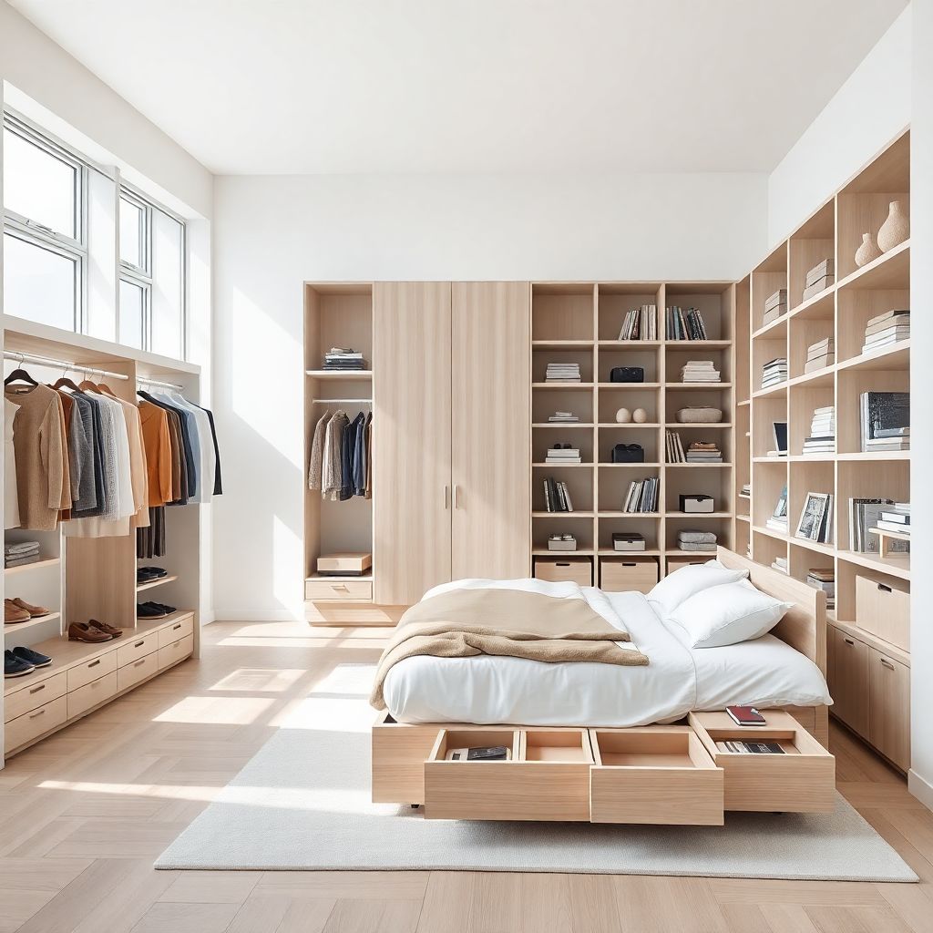 Хранение без шкафов: современные системы и лайфхаки для организации дома