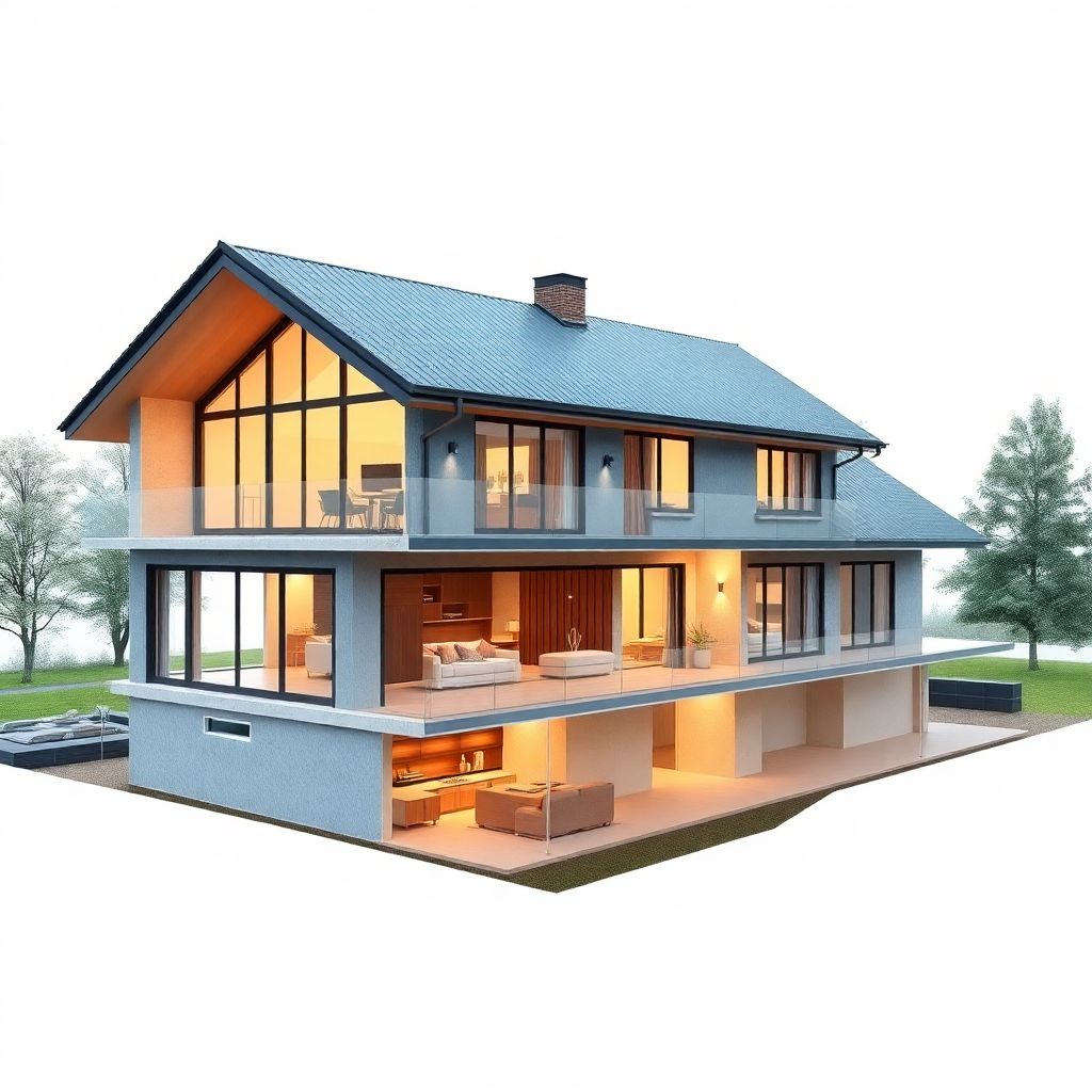 Дом будущего: энергоэффективные технологии и материалы для частного строительства