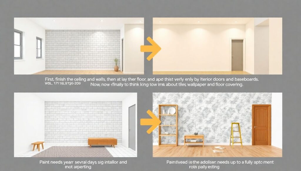 Ремонт в новостройке: последовательность работ от голых стен до заселения - иллюстрация