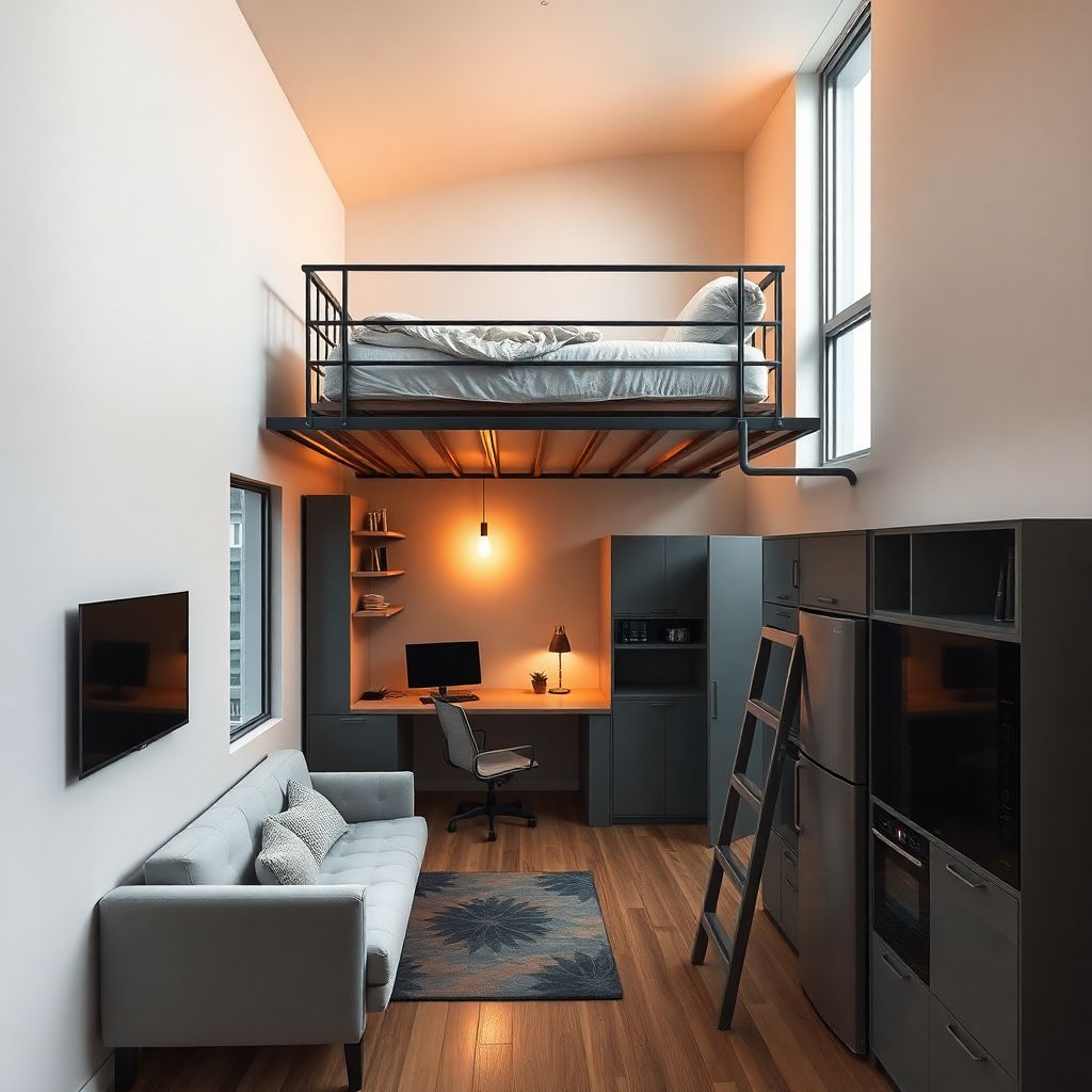 Маленькая квартира с большим комфортом: лучшие идеи планировки студии