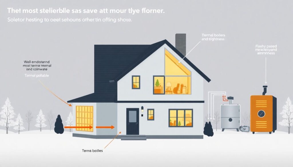 Экодом и энергоэффективность: как снизить коммунальные платежи с помощью правильных материалов - иллюстрация